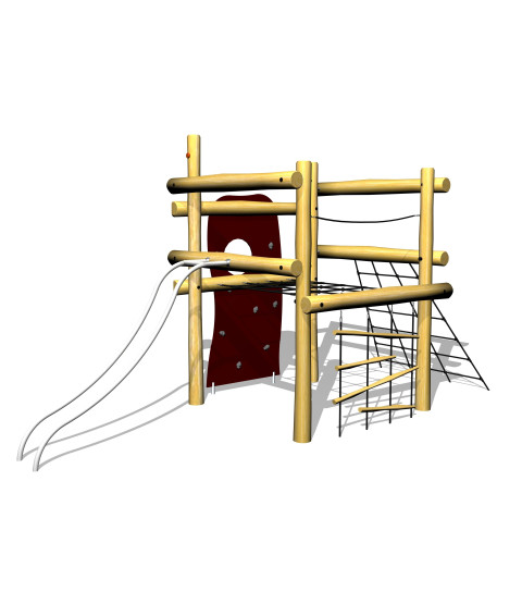 Robinia 4 kant  klatresystem