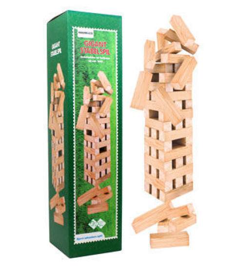 Kæmpe Klodsmajor / stabelspil