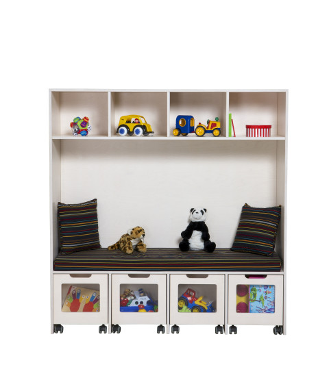 Hyggereol med 4+4 rum