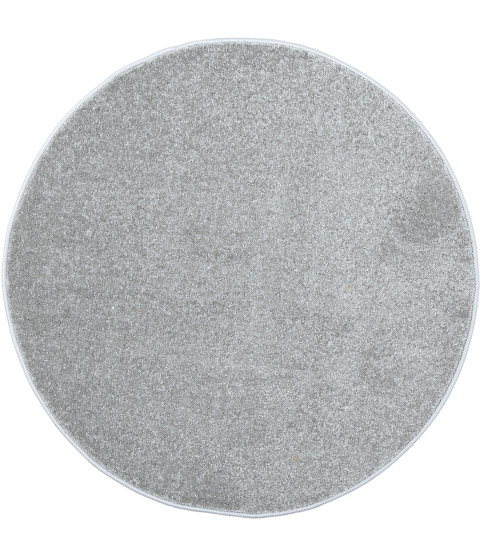 Tæppe Ø200 cm, grå
