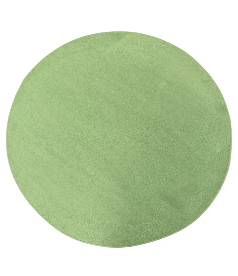 Tæppe Ø200 cm, olivengrøn