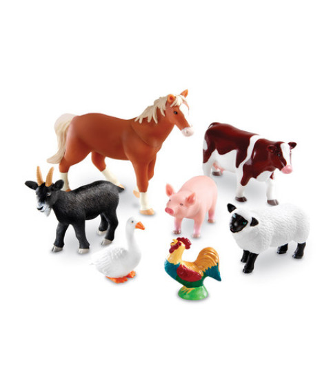Jumbo Bondegårdsdyr 7 Stk.