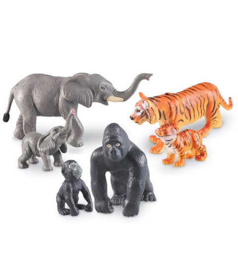 Jumbo Jungle dyr og unger