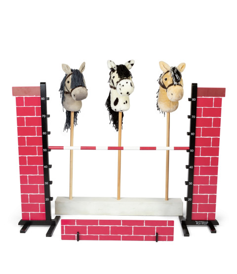 Springhæk Mursten + 3 kæpheste