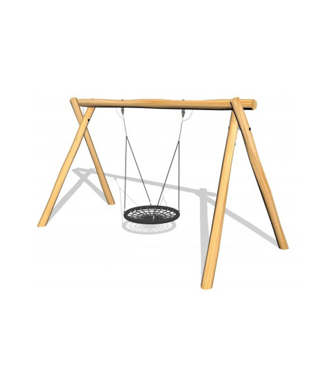 Robinia gyngestativ med Ø100 redegynge 