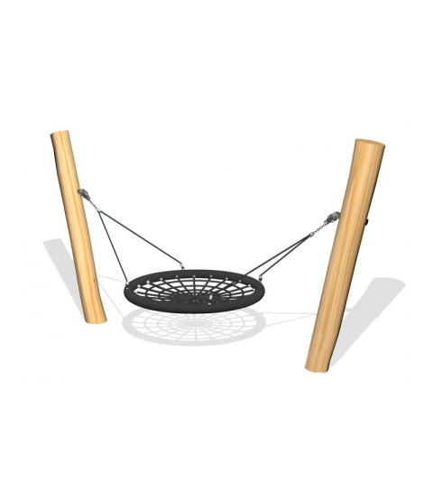 Gyngestativ med fugleredegynge