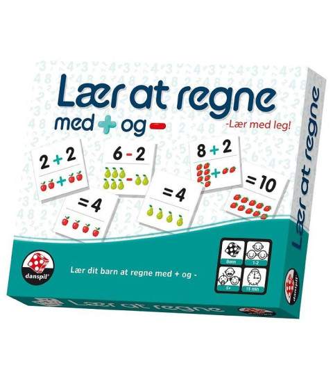 Lær at regne - Med plus og minus