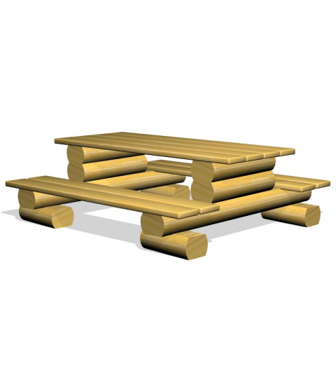 Robinia/Douglas bord/bænksæt 