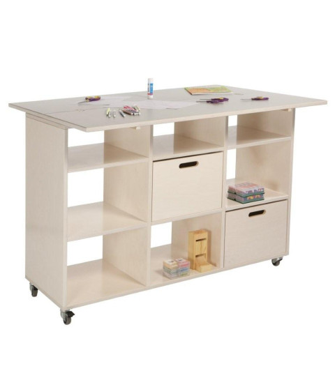 Funky arbejdsreol 9 rum - H: 90 cm