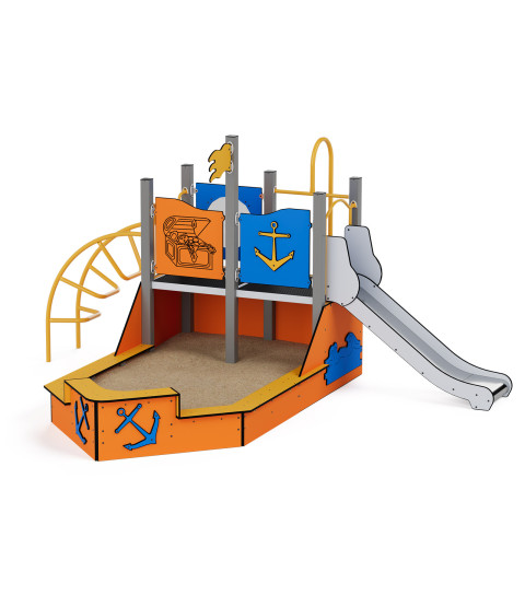Ship with Sandpit Quadro