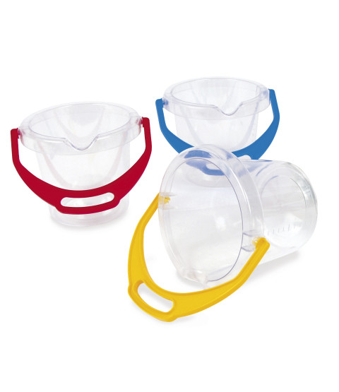 Spand gennemsigtig/klar H: 14cm