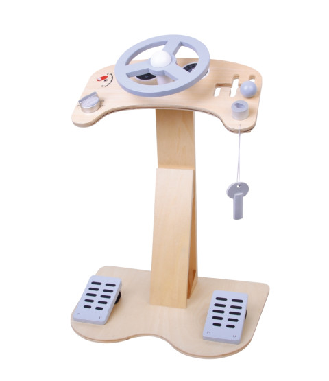 Mamamemo bilrat m. pedaler i træ