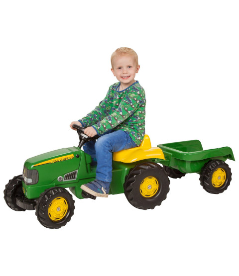 Traktor med anhænger