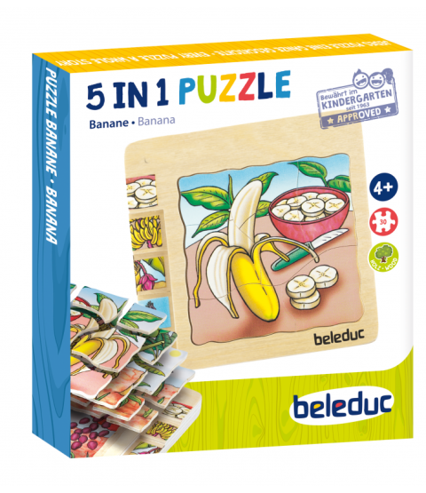 Lag på lag puslespil banan 