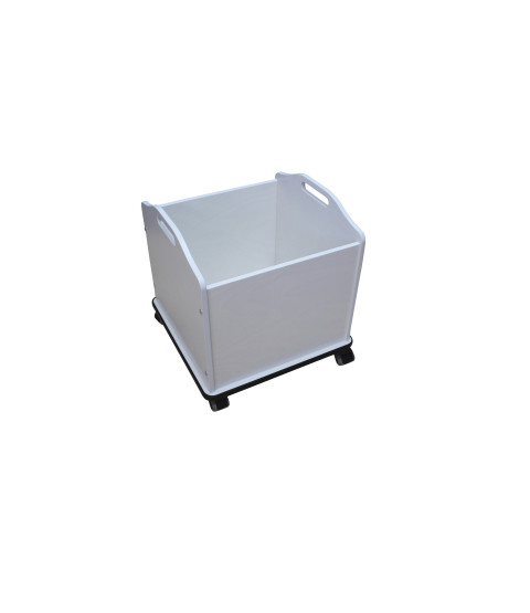 Legekasse med gummikant mellem