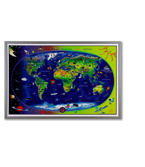 Verdenskort for børn