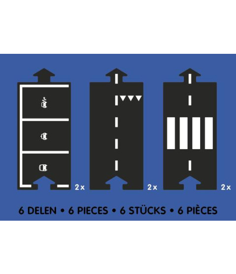 Lange vejbaner - 6 dele, udvidelsessæt
