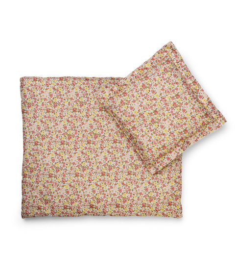 Sengesæt 50 cm, pastel blomst