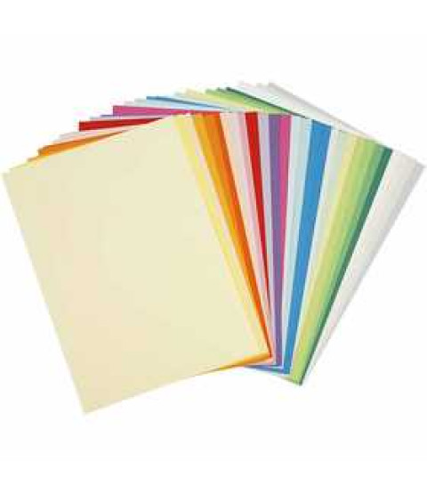 Creativ papir, A4 210x297 mm, 80 g, 290 ass. ark, ass. farver , ass. farver