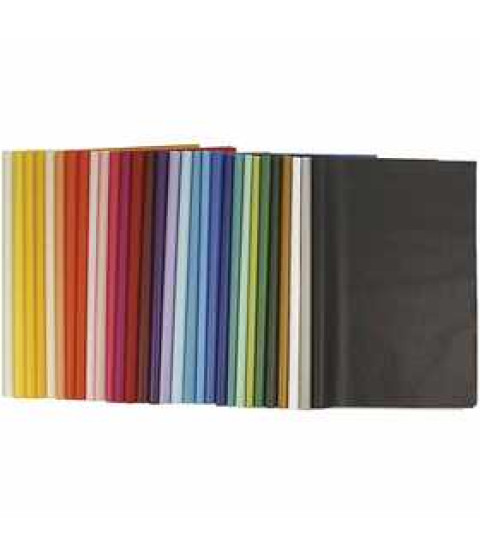 Silkepapir, ark 50x70 cm, 14 g, 300 ass. ark, ass. farver