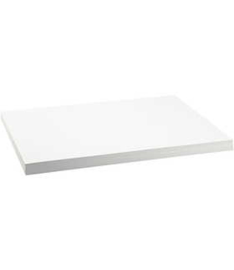 Karton, A2 420x600 mm, 250 g, 100 ark, hvid