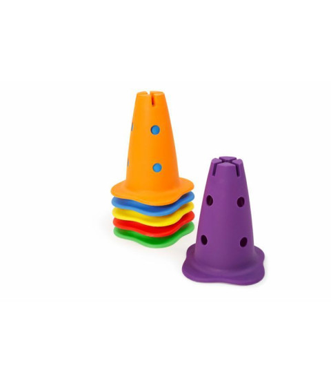 Gonge - Kegler, 6 Stk.