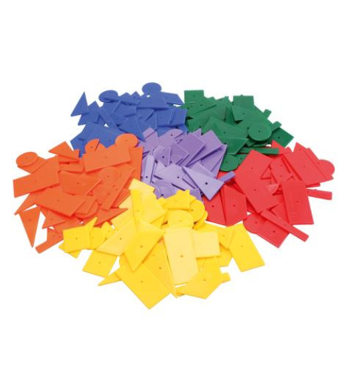 Løse hammermosaikker 144 stk.