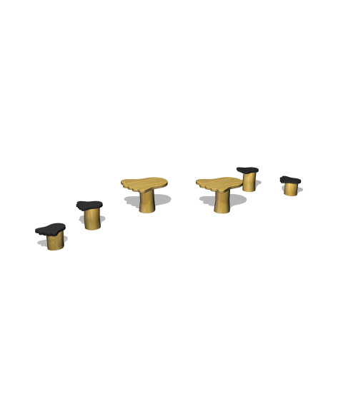 Robinia hoppesti med bjørnefod 