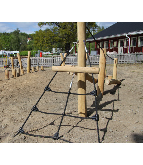 Robinia skrå balance med tov/net