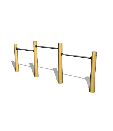 Robinia tripple kolbøttestativ