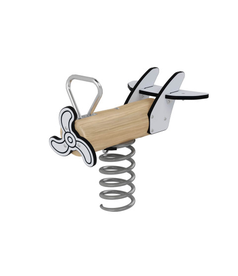 Plane Rocker Robinio / Betonbase