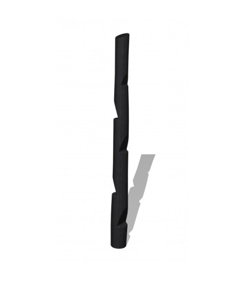 Robinia klatre stolpe med hak, sortbejset