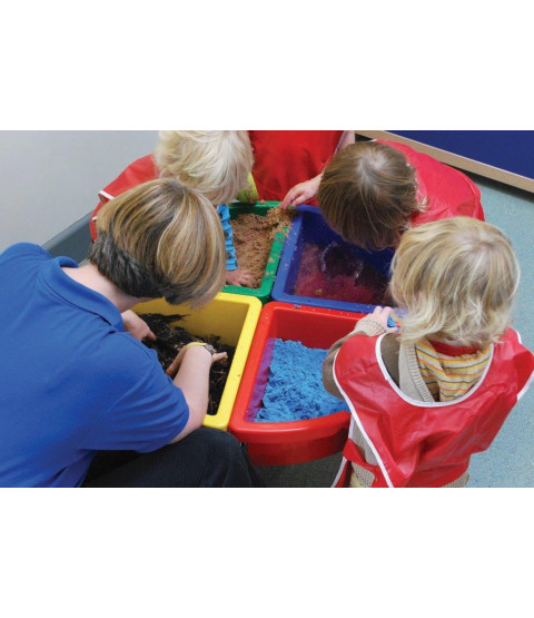 Udforskningsbord med 4 bakker