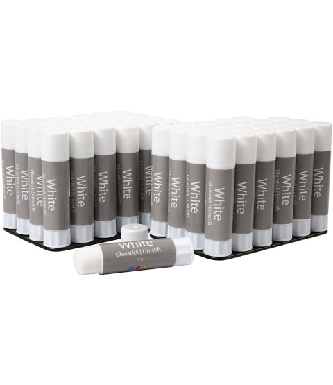 White limstift, 48x10 g