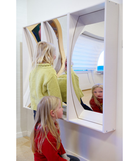 Tivolispejle - 3 Stk.