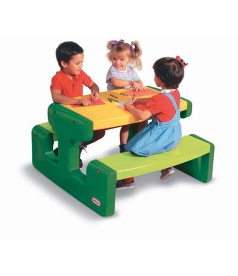 Little Tikes Large Picnic Table - Evergreen