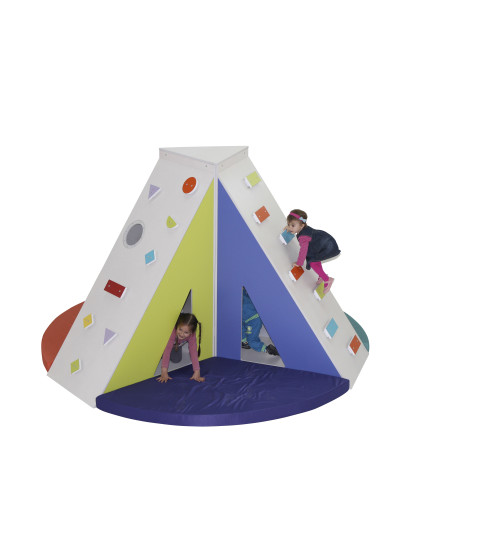 Klatrecirkel med 3 huse