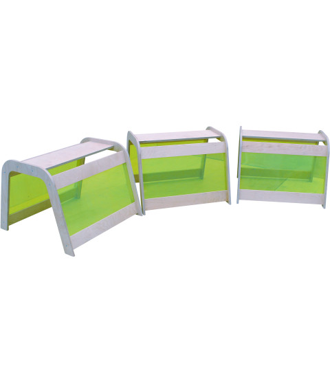 Kravle tunnel - 3 Stk.