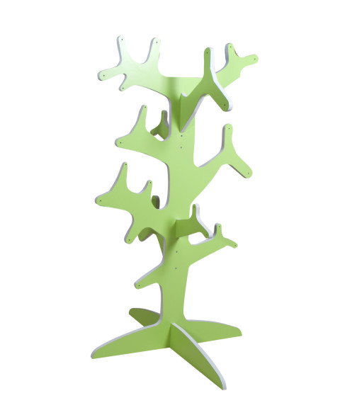 Udstillingstræ på gulv