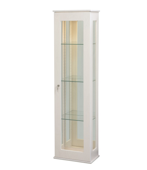 Glasmontre vægmodel med halogenlys