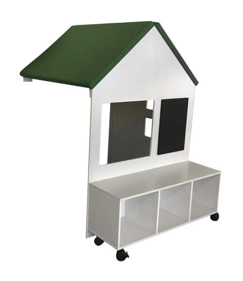 Sammenklappelig skovhytte inkl. madrastag