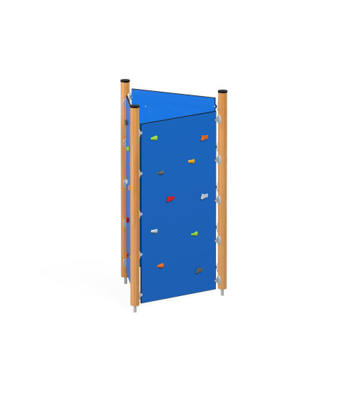 Tredobbelt klatrevæg