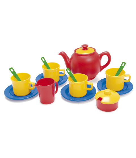 Te-sæt i net, 17 dele