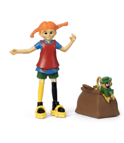 Pippi Langstrømpe figursæt