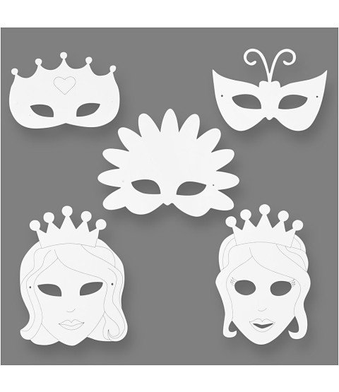 Eventyr masker 16 stk.