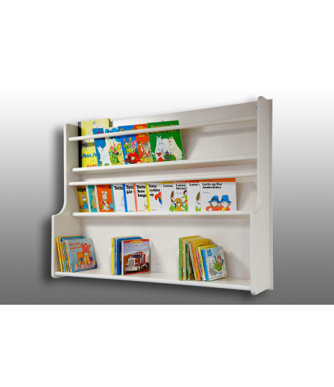 Bogreol - væghængt