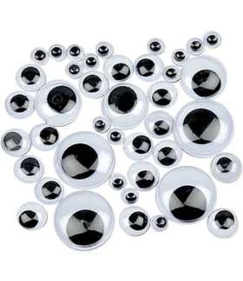 Rulleøjne, dia. 4-20 mm, 1100 ass. uden klæb