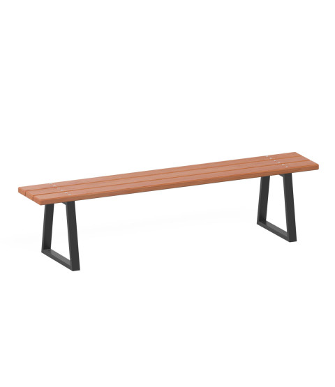 Profilbænk uden armlæn