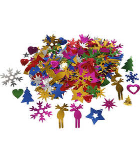 Julepailletmix - 10 pakker