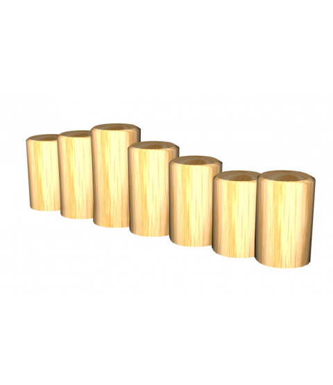 Robinia palisade kant